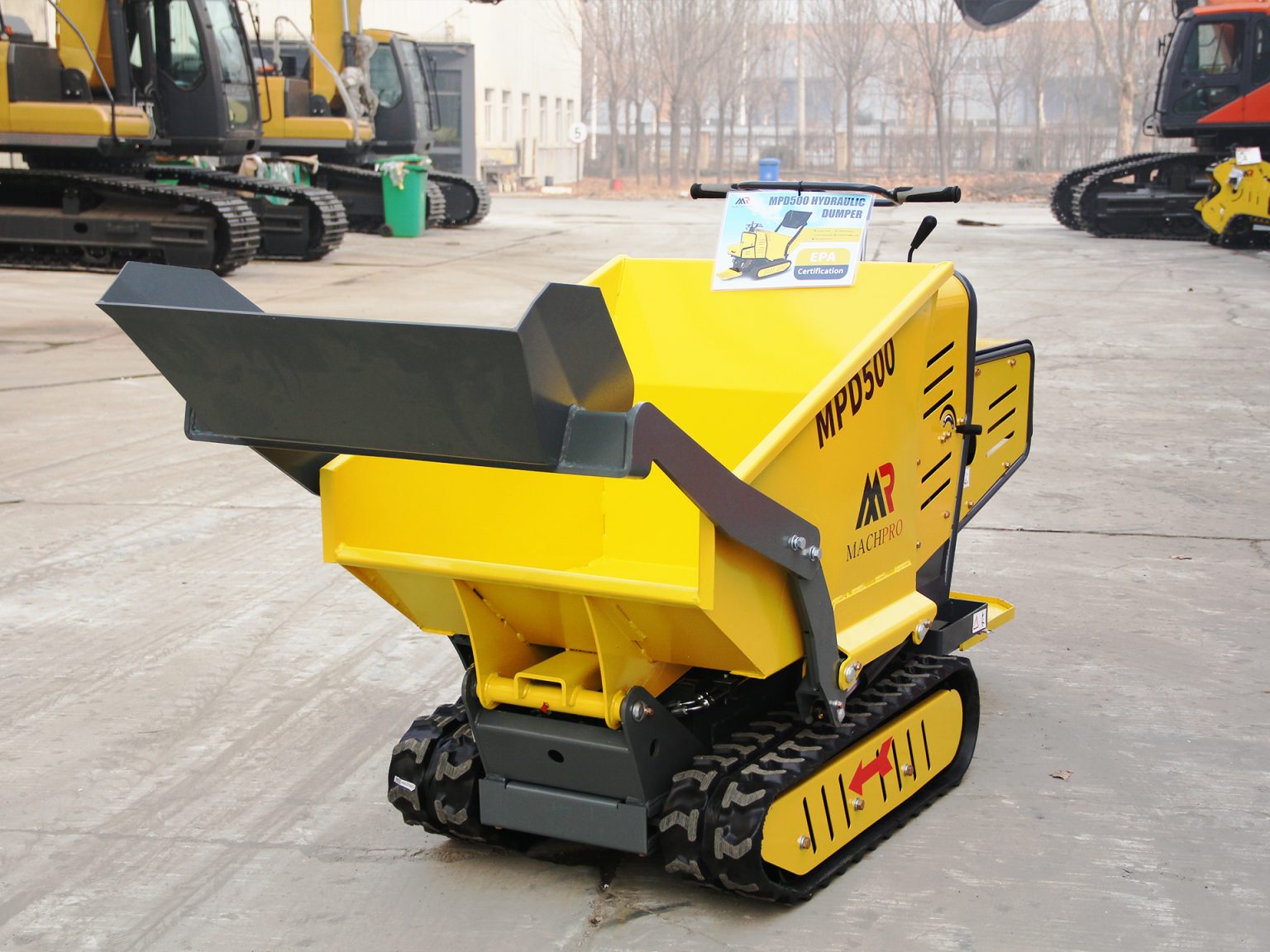 MachPro D500 Crawler Dump Truck Chinese Mini Excavator Manufacturer